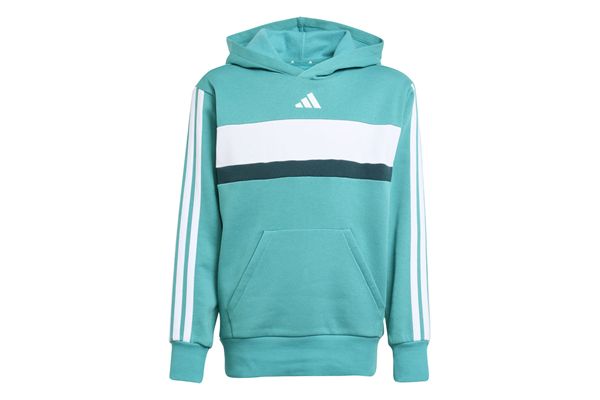 Felpa con cappuccio Adidas Seasonal Essentials Tiberio 3-Stripes Fleece Junior ADIDAS | Felpe | JN2244-