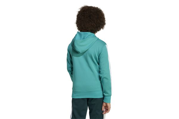 Felpa con cappuccio Adidas Seasonal Essentials Tiberio 3-Stripes Fleece Junior ADIDAS | Felpe | JN2244-