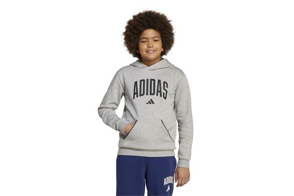 Felpa con cappuccio Adidas Seasonals Essentials Collegiate Typography Hoodie Bambini ADIDAS | Felpe | JV7336-