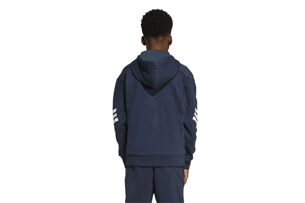 Felpa con cappuccio Adidas Future Icons 3-Stripes Full-Zip Hooded bambini ADIDAS | Felpe | JW7527-