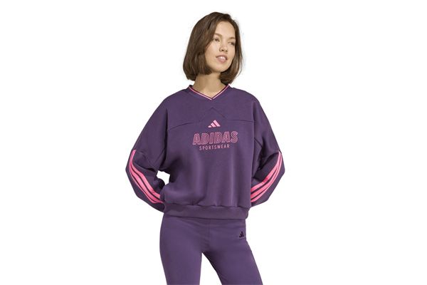 Felpa Tiro Cut 3-Stripes Fleece Adidas donna ADIDAS | Felpe | JX5119-