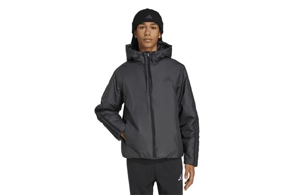 Giacca con cappuccio imbottita Essentials CLIMAWARM 3 Strisce Adidas ADIDAS | Giubbini | KB8149-