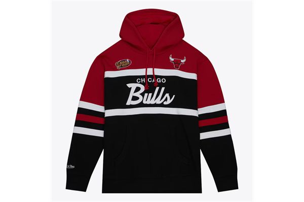 Felpa con cappuccio Mitchell & Ness Black Head Coach MITCHELL&NESS | Felpe | FPHD6293CBUYYPPPRDBK
