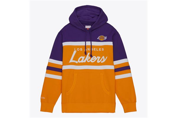 Felpa con cappuccio Mitchell & Ness Gold Head Coach MITCHELL&NESS | Felpe | FPHD6293LALYYPPPGDPR