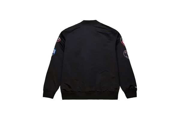 Giubbino Mitchell&Ness Chicago Bulls Black Out Full-Snap MITCHELL&NESS | Giubbini | JK15027CBUBLCK