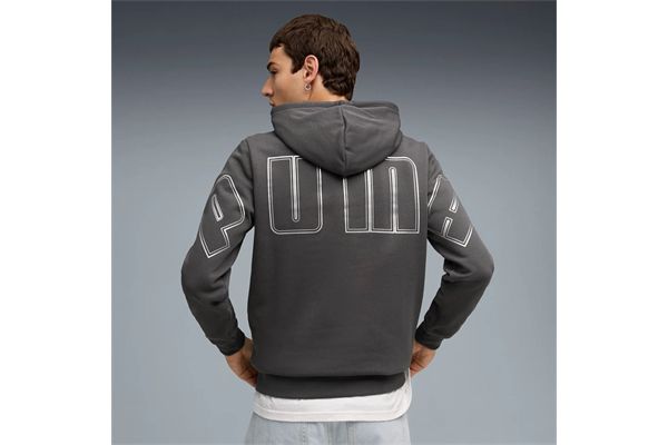 Felpa con cappuccio Puma Maximal Metallic Hoodie FL PUMA | Felpe | 63445444
