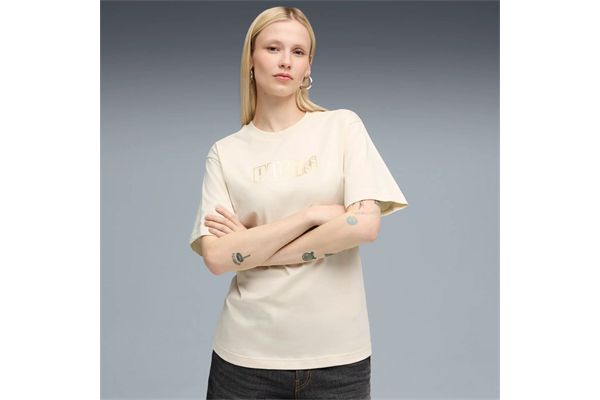 Maglia Puma MAXIMAL METALLIC Relaxed Tee donna PUMA | Maglie | 63445987