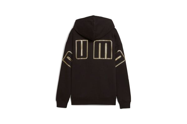 Felpa con cappuccio Puma MAXIMAL METALLIC Hoodie donna PUMA | Felpe | 63446101