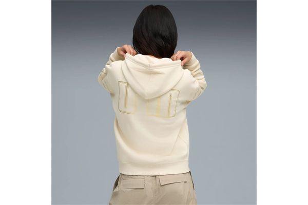 Felpa con cappuccio Puma MAXIMAL METALLIC Hoodie donna PUMA | Felpe | 63446187