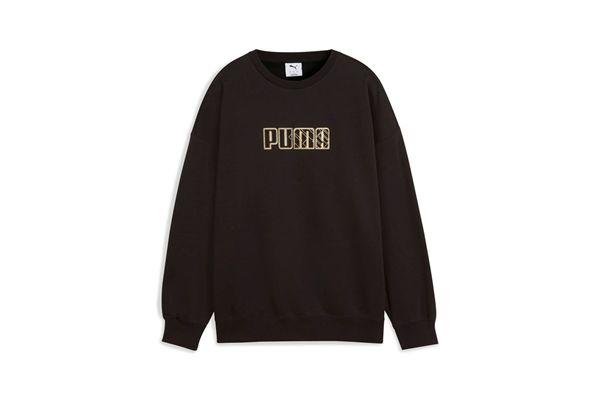 Felpa Puma MAXIMAL METALLIC Oversized Crew FL da donna PUMA | Felpe | 63446201