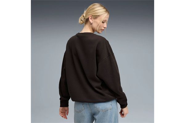 Felpa Puma MAXIMAL METALLIC Oversized Crew FL da donna PUMA | Felpe | 63446201