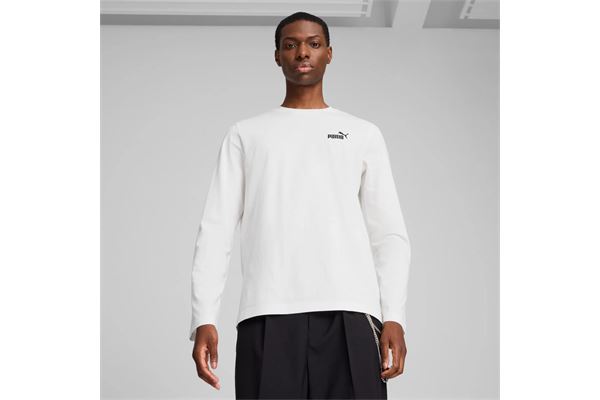 T-shirt Puma a manica lunga Essentials con logo PUMA | Maglie | 68254602