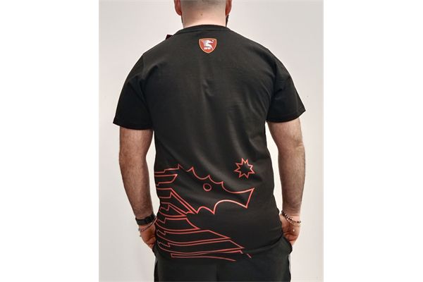TShirt Salernitana SALERNITANA | Abbigliamento Squadre Calcio | TSHIRTNERO