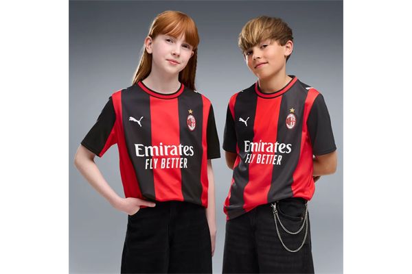 Maglia Milan Acm Home Replica 26-27 Puma Ragazzi PUMA TEAMSPORT | Maglie Squadre | 78412401