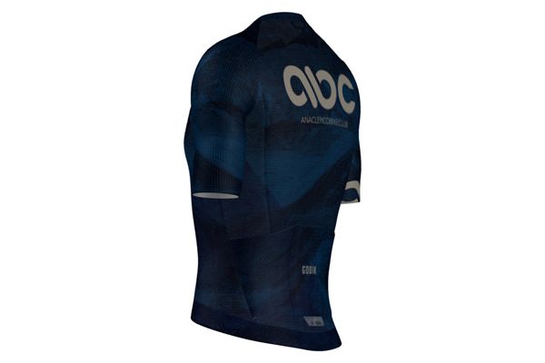 Maglia da ciclismo ABC Anaclerico Sports Gobik CX Pro 4.0 Blu ABC ANACLERICO SPORT BYKE CLUB | Abbigliamento da Ciclismo | CXPROABC26BLU