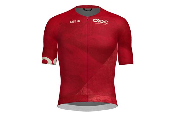 Maglia da ciclismo ABC Anaclerico Sports Gobik CX Pro 4.0 Rossa ABC ANACLERICO SPORT BYKE CLUB | Abbigliamento da Ciclismo | CXPROABC26ROSSO
