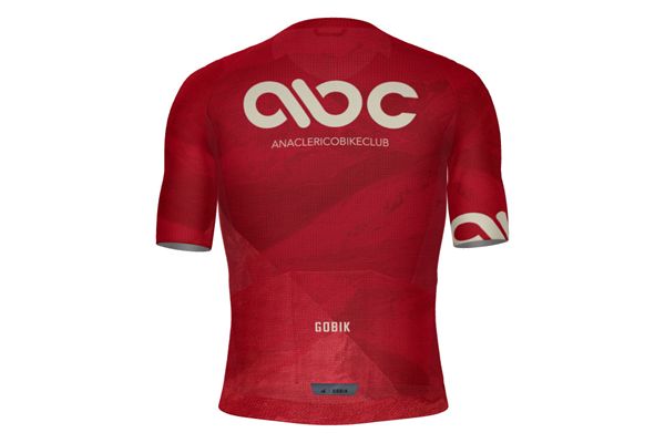 Maglia da ciclismo ABC Anaclerico Sports Gobik CX Pro 4.0 Rossa ABC ANACLERICO SPORT BYKE CLUB | Abbigliamento da Ciclismo | CXPROABC26ROSSO