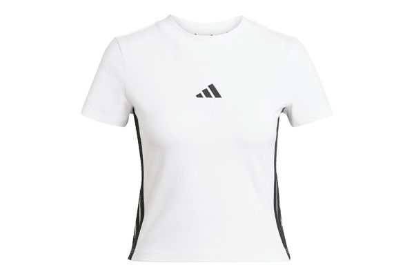 Maglia da donna Adidas Essentials 3 Stripes Slim Baby ADIDAS | Maglie | JE1239-
