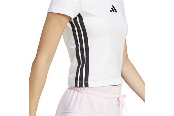Maglia da donna Adidas Essentials 3 Stripes Slim Baby ADIDAS | Maglie | JE1239-