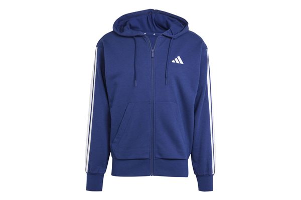 Felpa con cappuccio Adidas Essentials 3-Stripes French Terry Full-Zip ADIDAS | Felpe | JE6341-