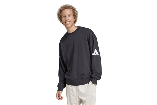 Felpa Adidas Essentials Loose Fit 3 Bar Logo ADIDAS | Felpe | JF3576-