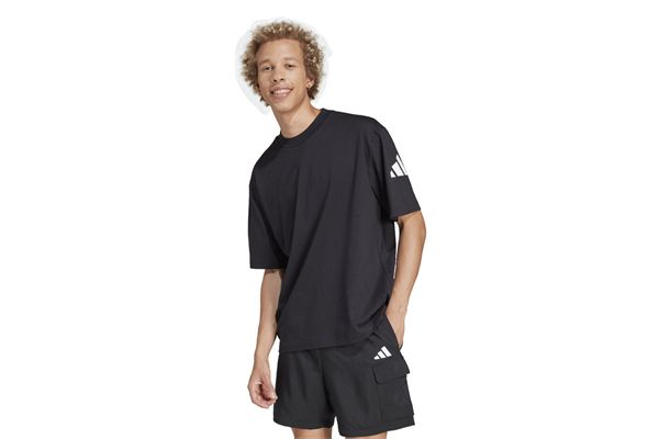 T-shirt Essentials con logo a 3 barre ADIDAS | Maglie | JF3615-