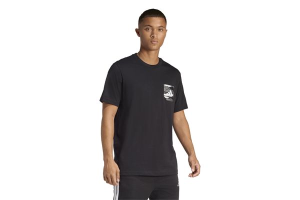 T-shirt Adidas Graphic Camo con tasca ADIDAS | Maglie | JZ7497-
