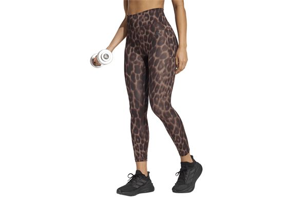 Leggings Optime Essentials Workout Leopard 7/8 Adidas donna ADIDAS | Leggings | KA6346-