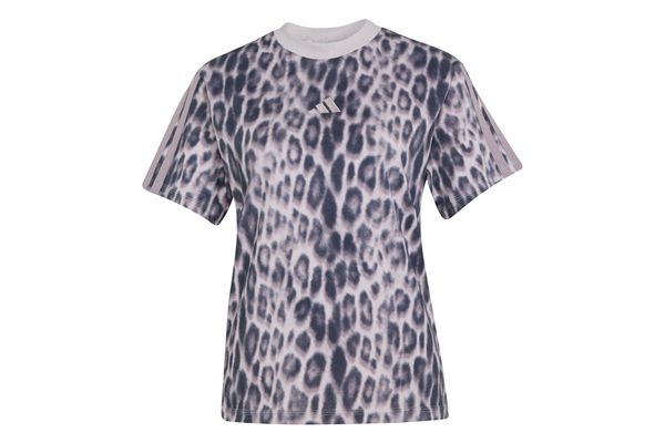 T-Shirt con stampa leopardata 3-Stripes Adidas donna ADIDAS | Maglie | KC3880-