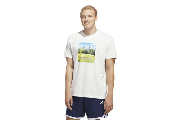 T-shirt Adidas grafica Hoop Sanctuary ADIDAS | Maglie | KC9260-