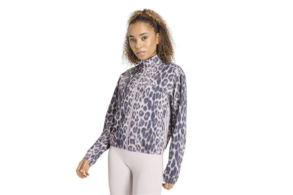 Giacca Adidas Workout Essentials Leopard donna       ADIDAS | Felpe | KD7614-