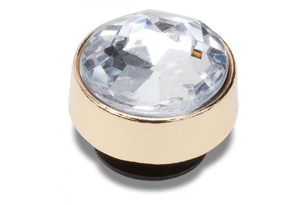 Jibbitz Charms per Sabot Gold Clear Gem CROCS | Jibbitz | 3621-