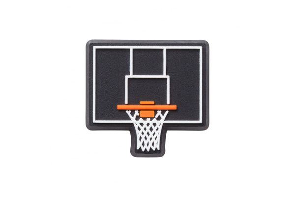 Jibbitz Charms per Sabot Black Basketball Backboard CROCS | Jibbitz | 4113-