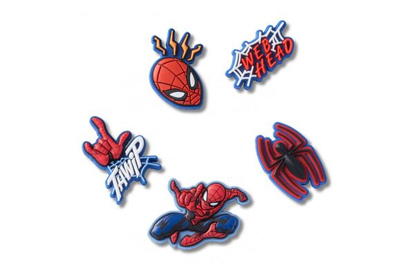 Jibbitz Charms per Sabot Spiderman 5 Pack CROCS | Jibbitz | 4957UCOL