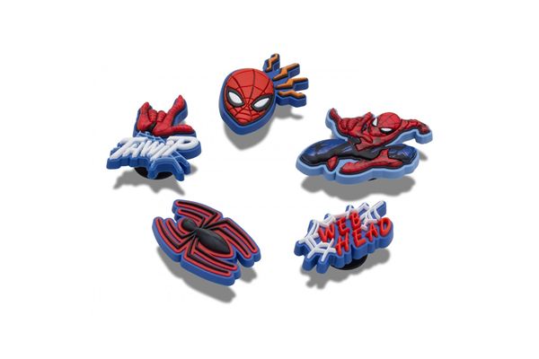 Jibbitz Charms per Sabot Spiderman 5 Pack CROCS | Jibbitz | 4957UCOL
