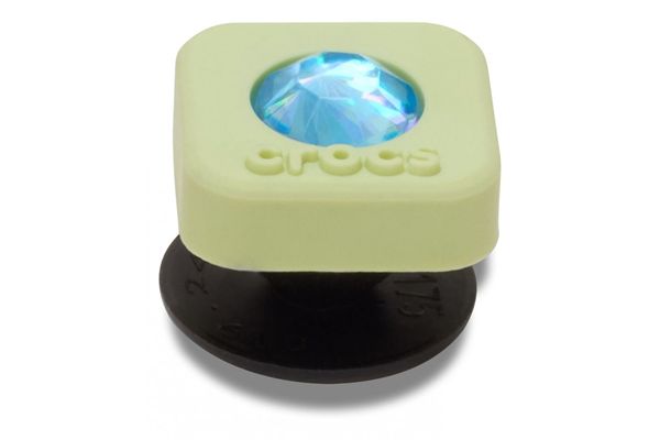 Jibbitz Charms per Sabot Green Square PVC SMT Gem CROCS | Jibbitz | 5820-