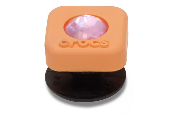 Jibbitz Charms per Sabot Orange Square PVC SMT Gem CROCS | Jibbitz | 5821-