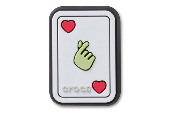 Jibbitz Charms per Sabot Heart Card CROCS | Jibbitz | 5867-