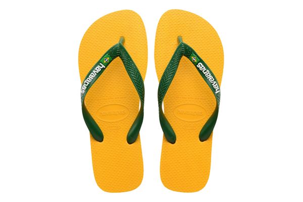 Infrandito Havaianas Brasil Logo Pop Yellow HAVAIANAS | Ciabatte e Infradito | 41108501740
