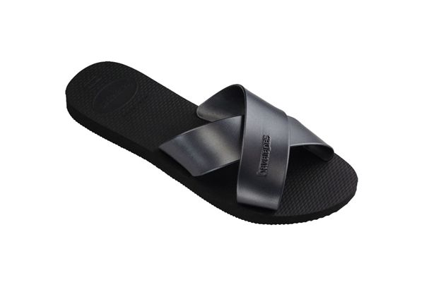 Ciabatte da donna Havaianas Aqua Metallic Slide HAVAIANAS | Ciabatte e Infradito | 41488660090