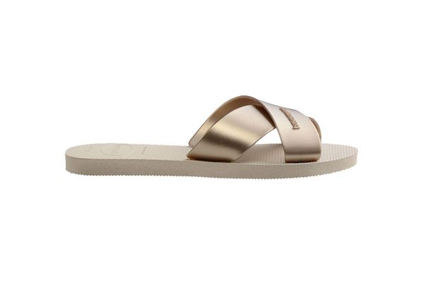 Ciabatte da donna Havaianas Aqua Metallic Slide HAVAIANAS | Ciabatte e Infradito | 41488660121