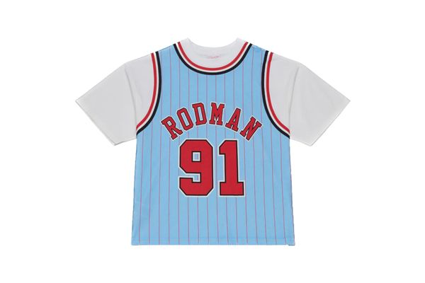 Best In Class Jersey T-Shirt Dennis Rodman Chicago Bulls 1995-96 MITCHELL&NESS | Maglie | SS17895CBULTBL