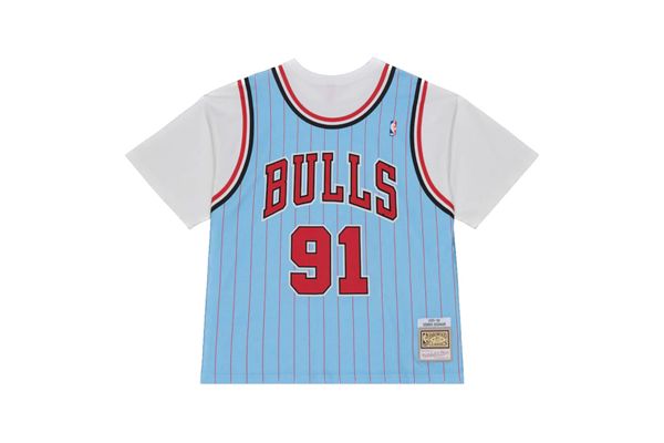 Best In Class Jersey T-Shirt Dennis Rodman Chicago Bulls 1995-96 MITCHELL&NESS | Maglie | SS17895CBULTBL