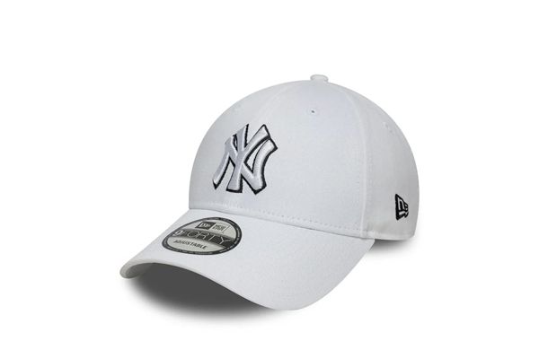 Cappello New Era 9FORTY New York Yankees MLB Outline Logo NEW ERA | Cappelli | 60675522WHI