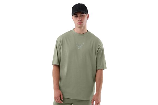 T-Shirt Uomo Chicago Bulls NBA Oversized Verde Pastello New Era NEW ERA | Maglie | 60856150EVG