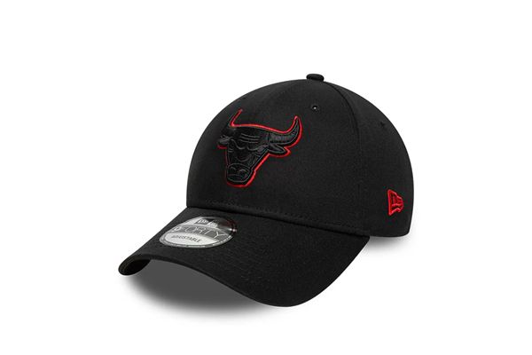 Cappello Chicago Bulls New Era Outline NEW ERA | Cappelli | 60856264BLKFDR