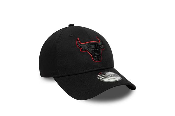 Cappello Chicago Bulls New Era Outline NEW ERA | Cappelli | 60856264BLKFDR