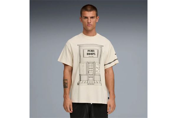 T-shirt Puma oversize Swish N' Ink II PUMA | Maglie | 63465901