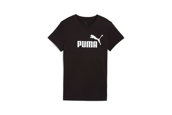 T-shirt Puma con logo ESSENTIALS No. 1 da donna PUMA | Maglie | 68237001