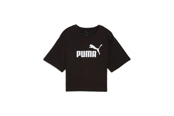 Maglia cropped Puma con logo Essentials N. 1 da donna PUMA | Maglie | 68497201